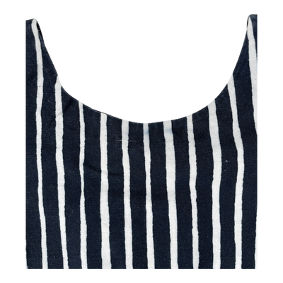 Marimekko vintage woven dress, stripes | 140cm
