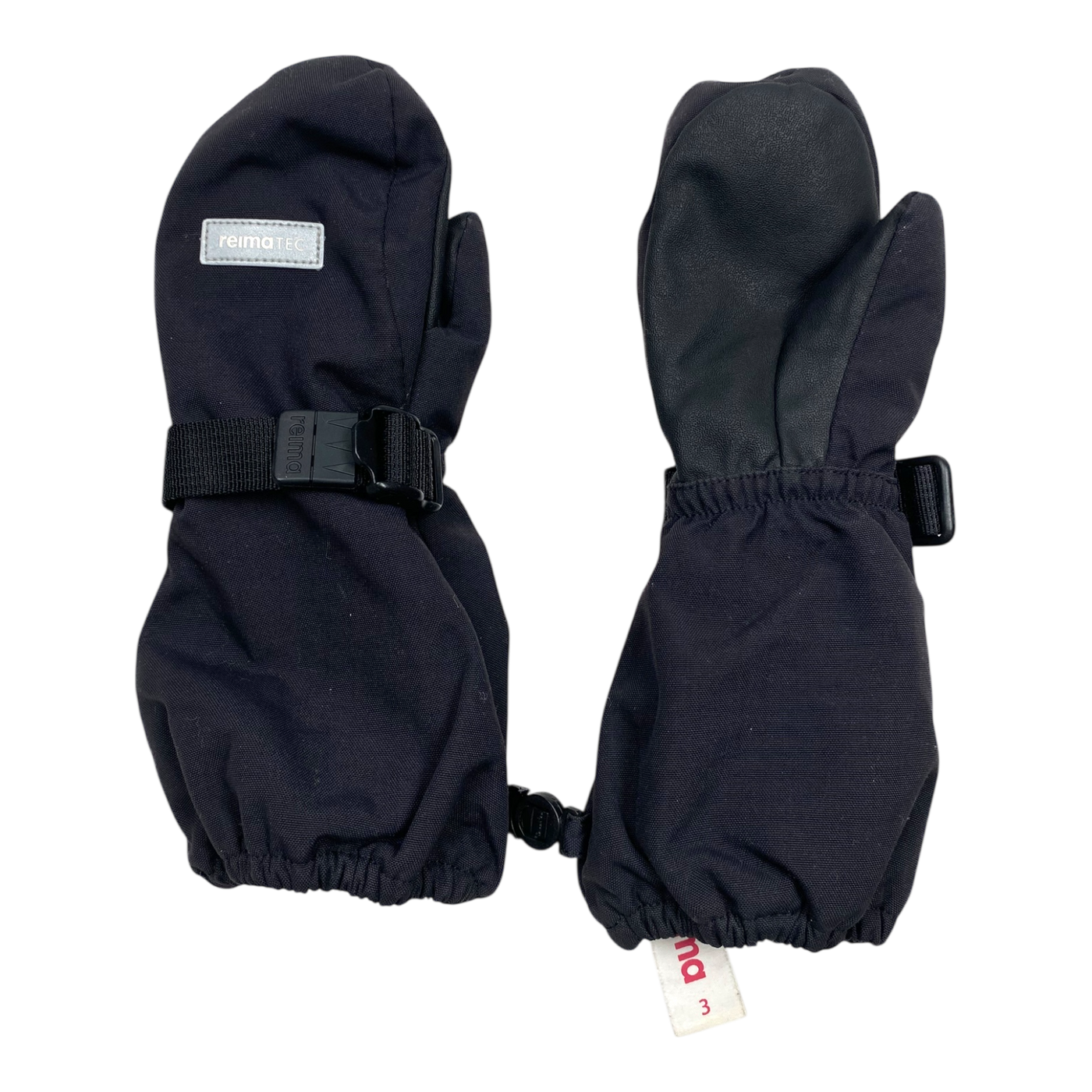 Reima askare midseason gloves, black | 2-4y