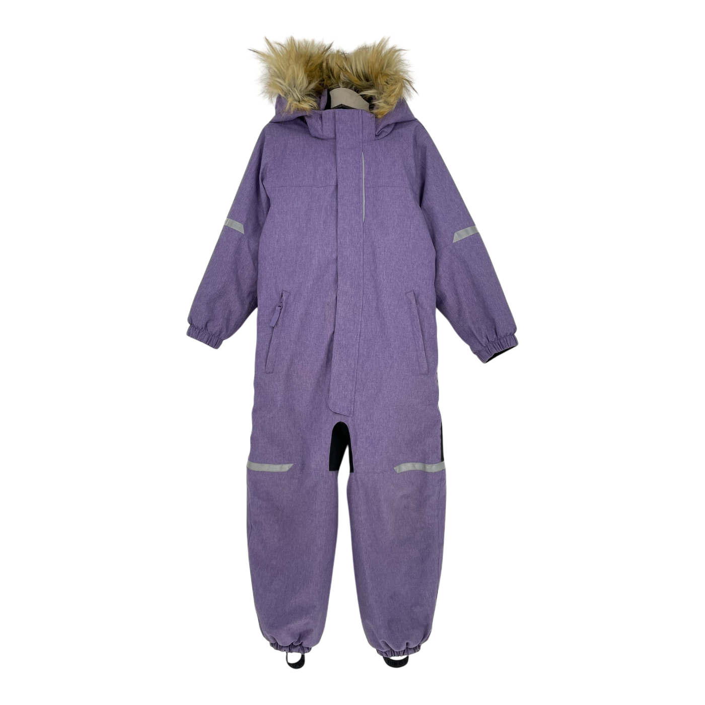 Polarn O. Pyret winter overall, lavender/black | 116cm