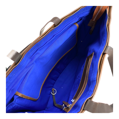 LUMI eevi work tote bag, brown