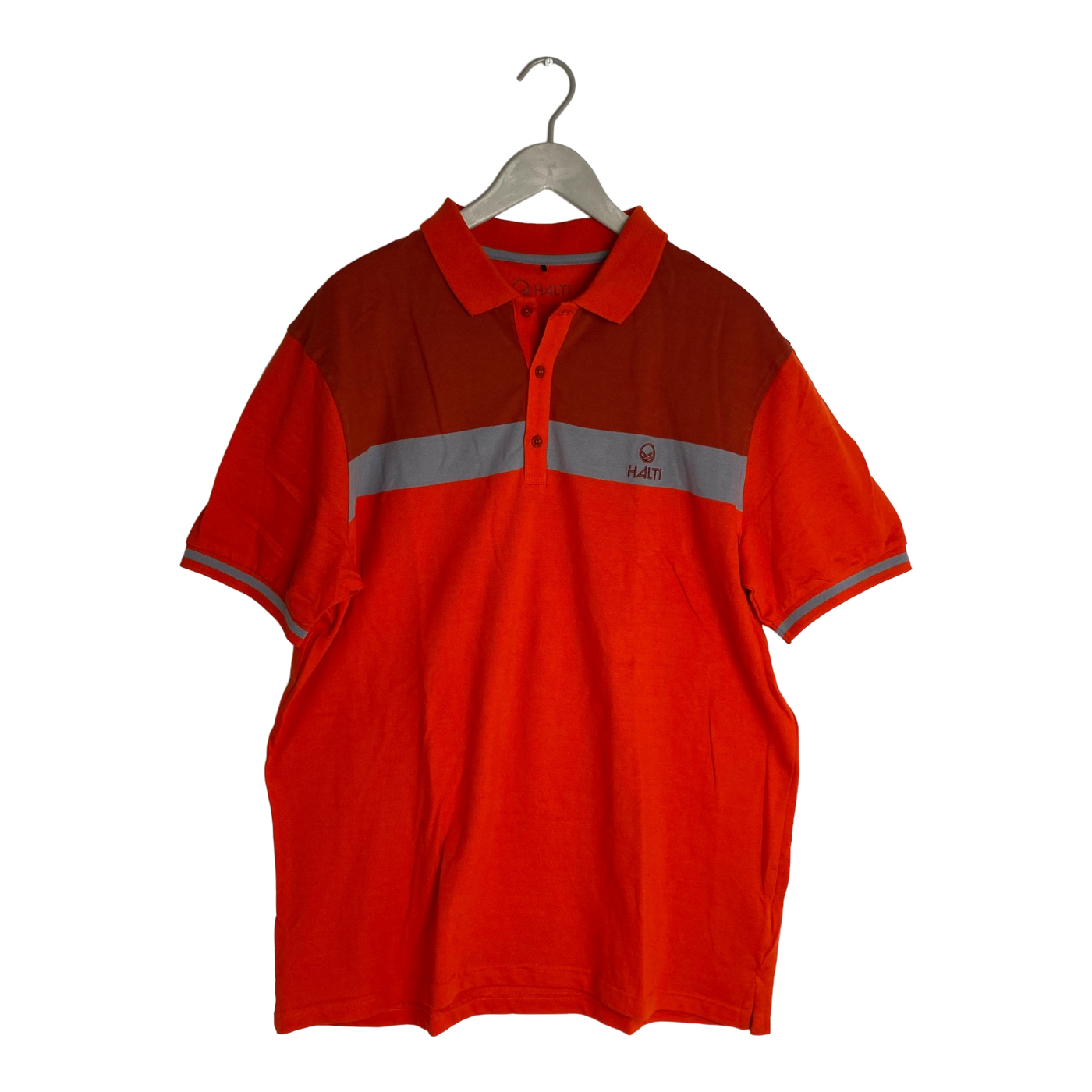 Halti collar shirt, orange | man XXXL