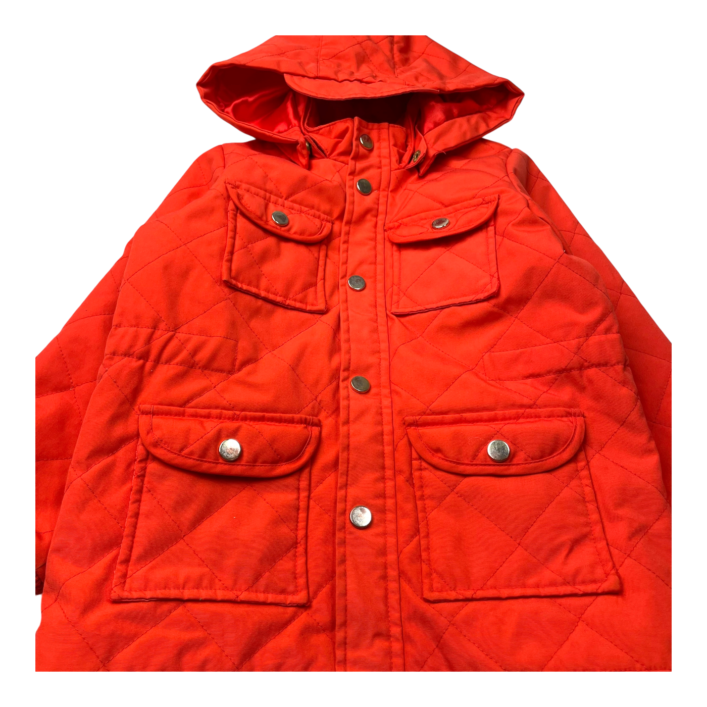 Mini Rodini quilted jacket, red | 116/122cm