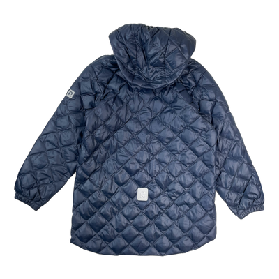 Reima light winter jacket, dark blue | 140cm