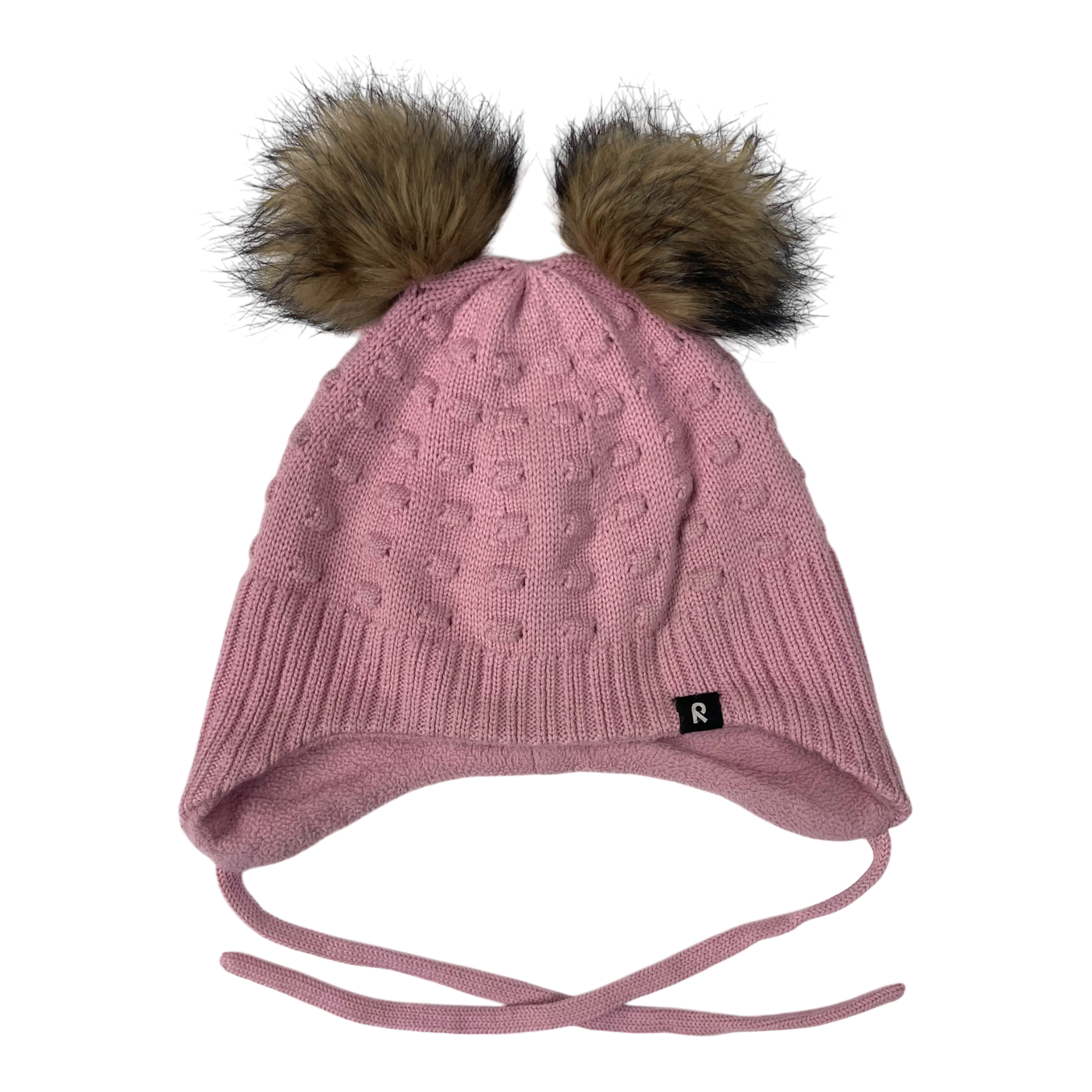 Reima myyry wool beanie, light pink | 1-2y