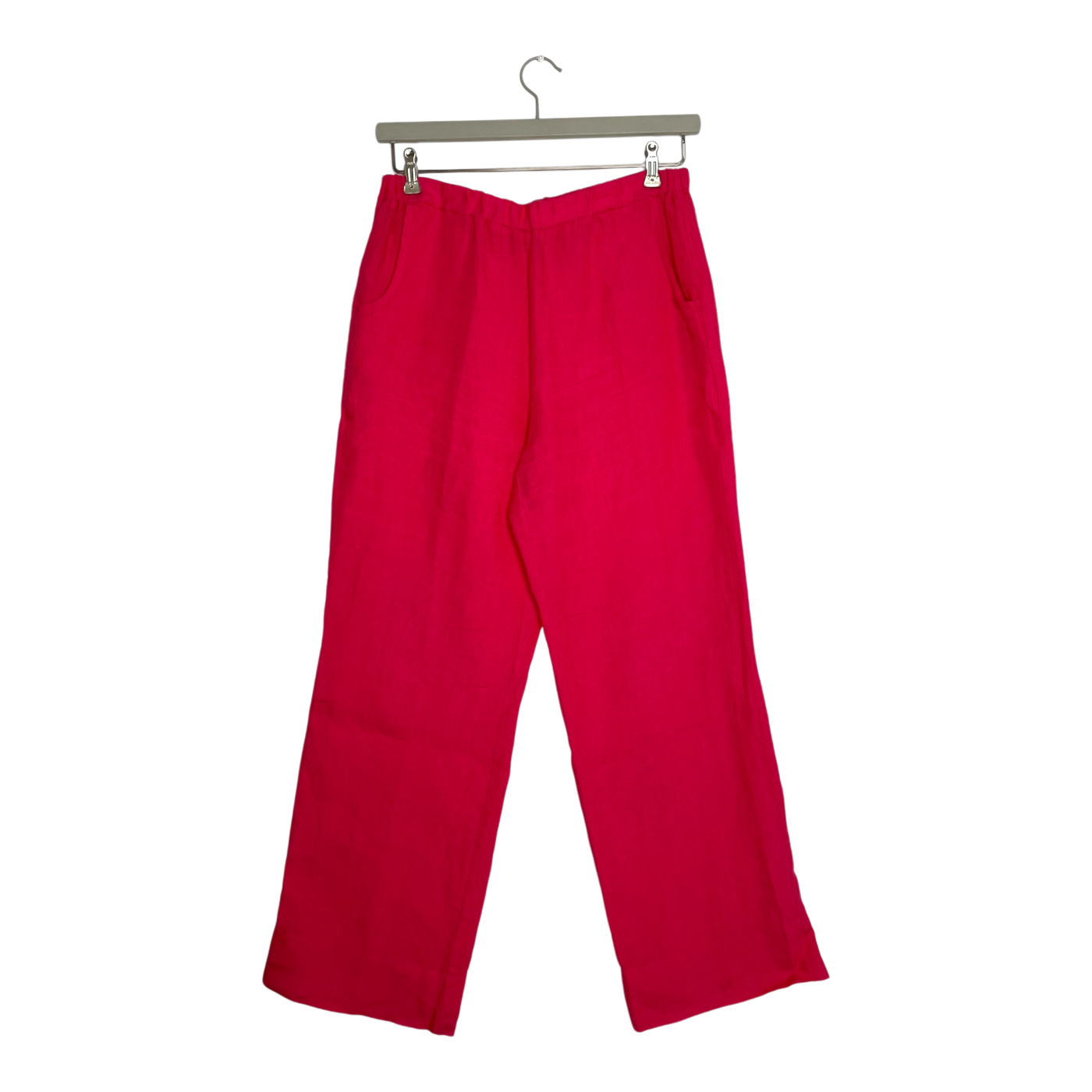 Falla linen pants, raspberry | woman M