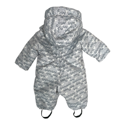 Reima baby padded overall, grey | 50cm