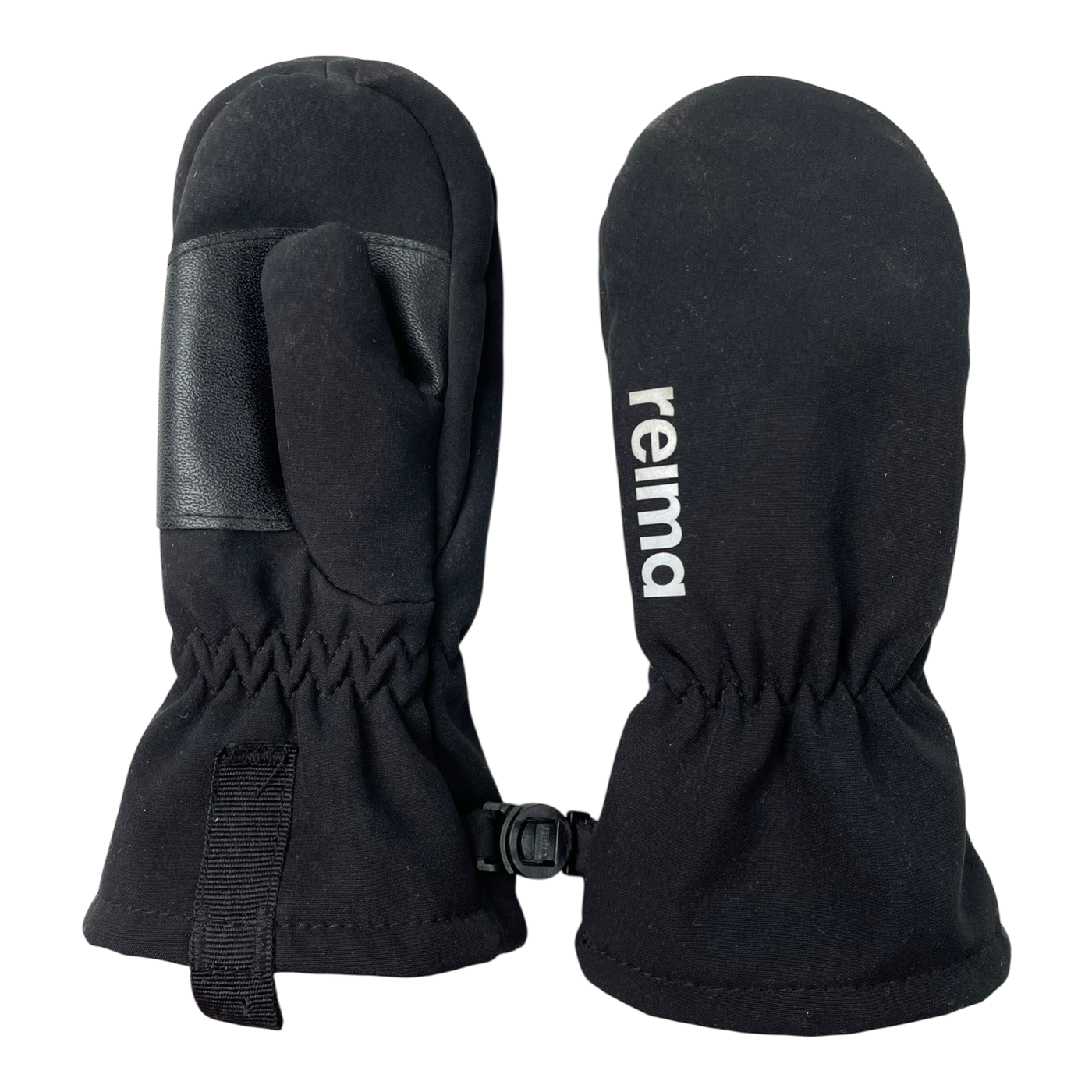 Reima osaten softshell gloves, black | 2-4y