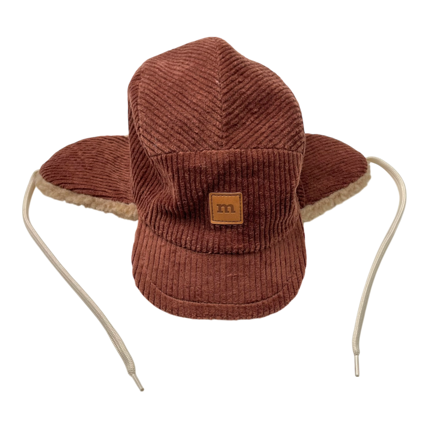 Metsola fleece cap, brown | 2-3y