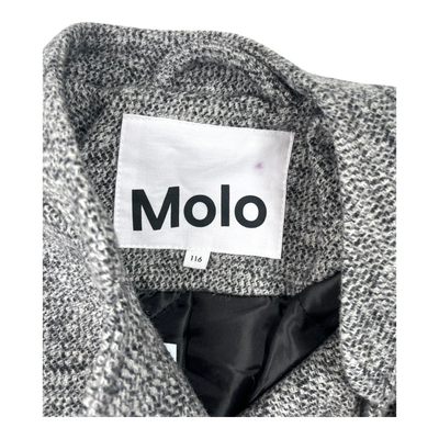 Molo henriette jacket, grey melange | 116cm