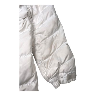 Reima down winter jacket, white | 128cm