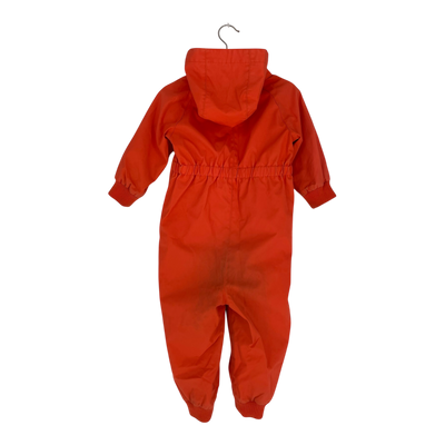 Mini Rodini pico overall, orange | 80/86cm