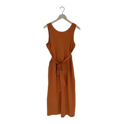 Kaiko tank midi dress, caramel brown | woman M