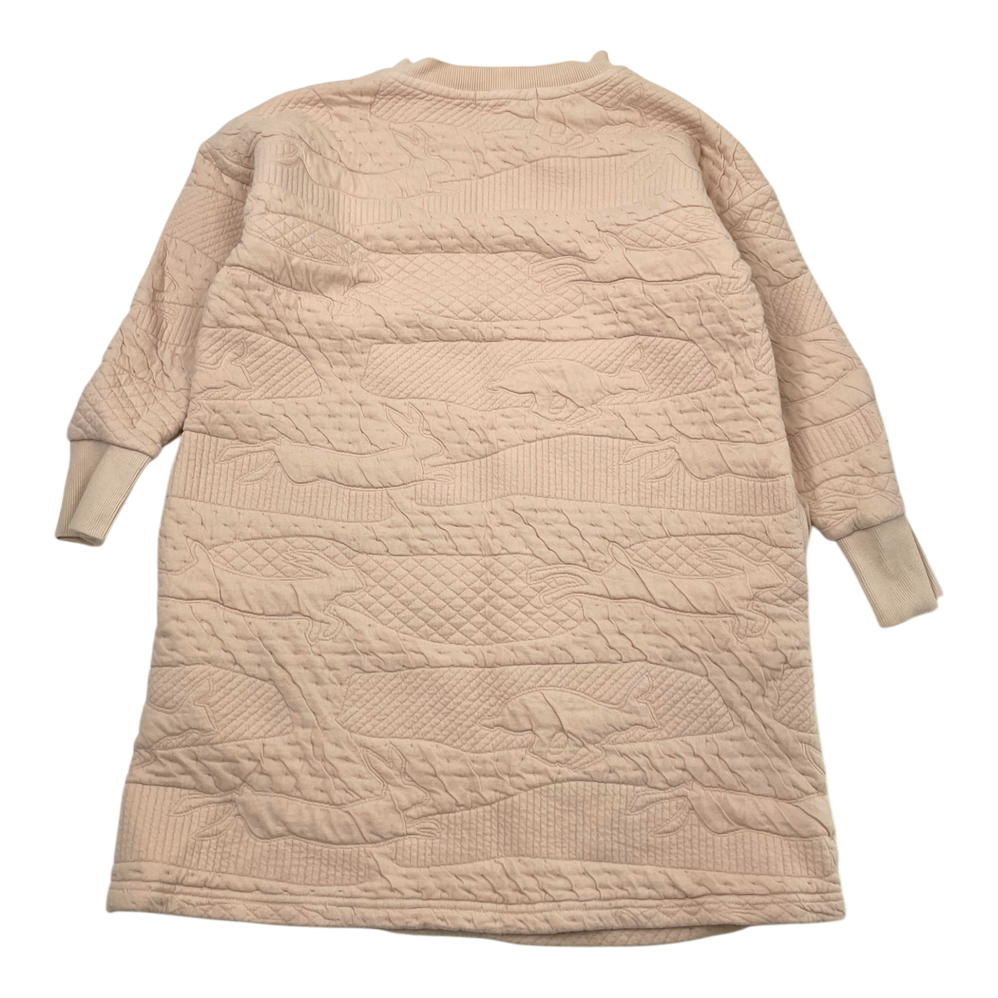 Bobo Choses sweat dress, light pink | 128/134cm