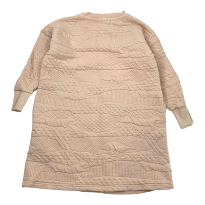 Bobo Choses sweat dress, light pink | 128/134cm