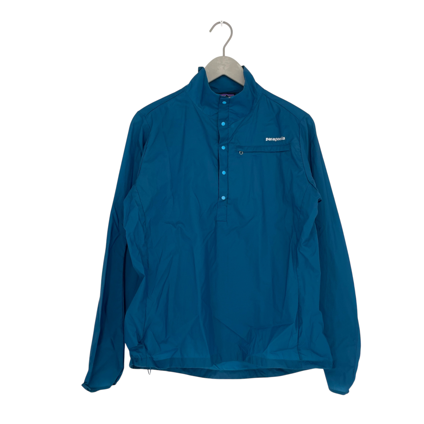 Patagonia houdini pullover jacket, turqoise | woman L