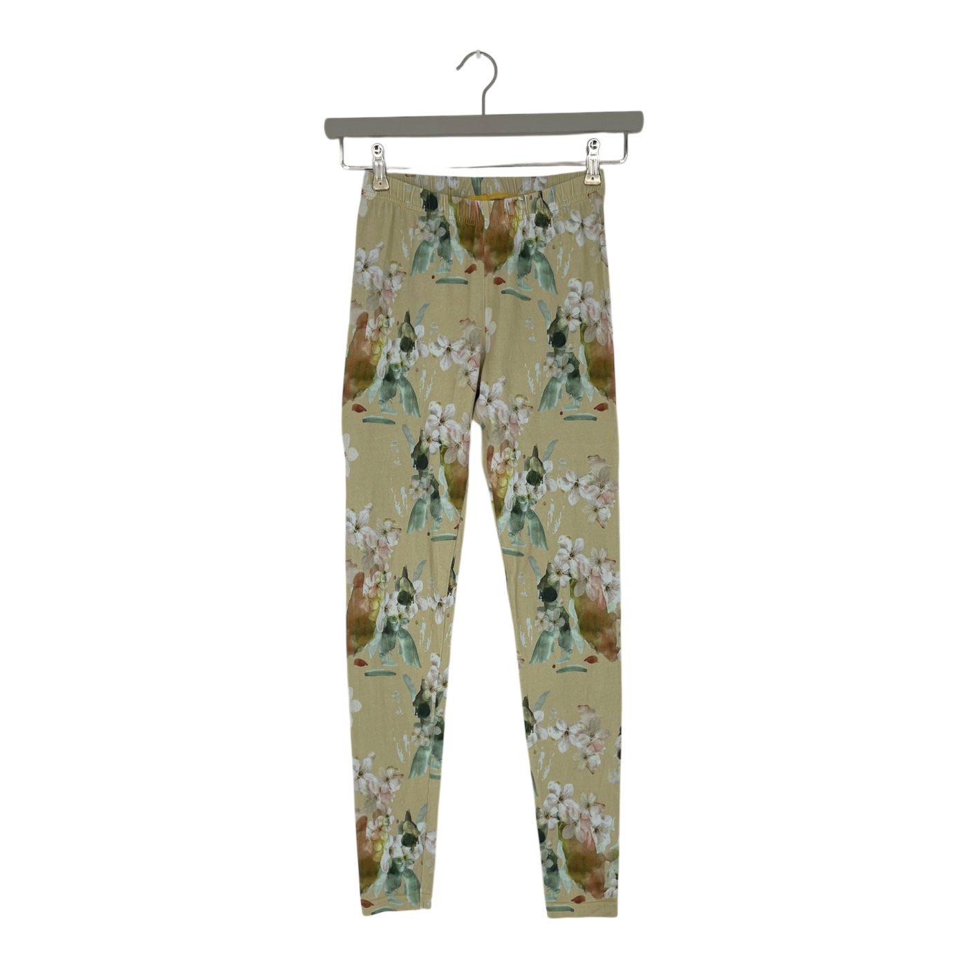 Kaiko leggings, yellow blossom | woman S