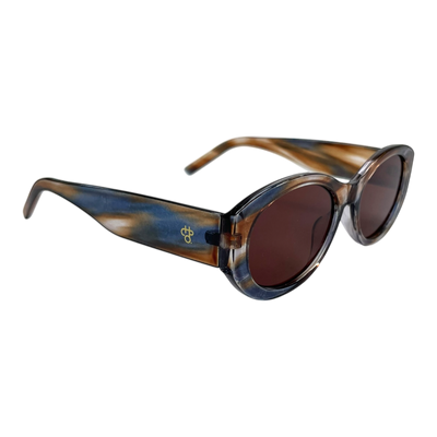 CHPO cleo sunglasses, brown/smoke