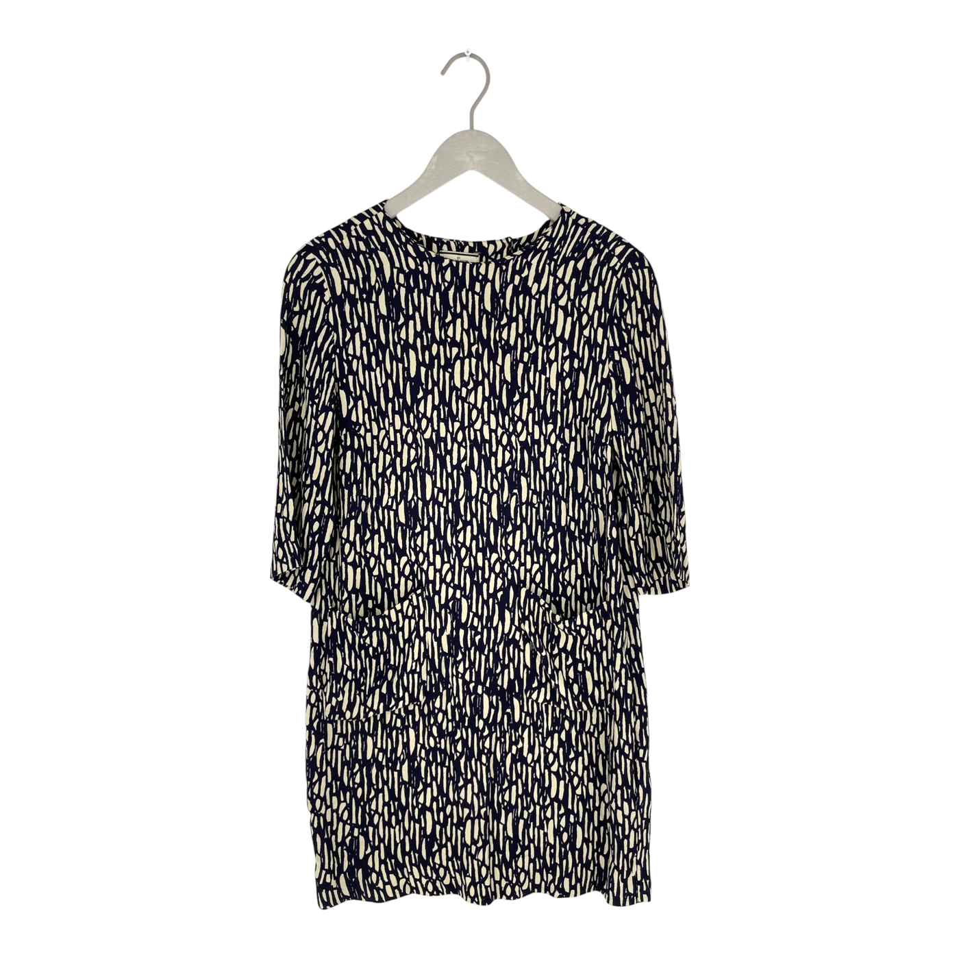 By Malene Birger dalise dress, beige / dark blue | woman 36