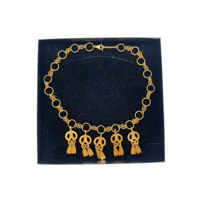 Kalevala Koru viipurin rinkilä necklace, bronze