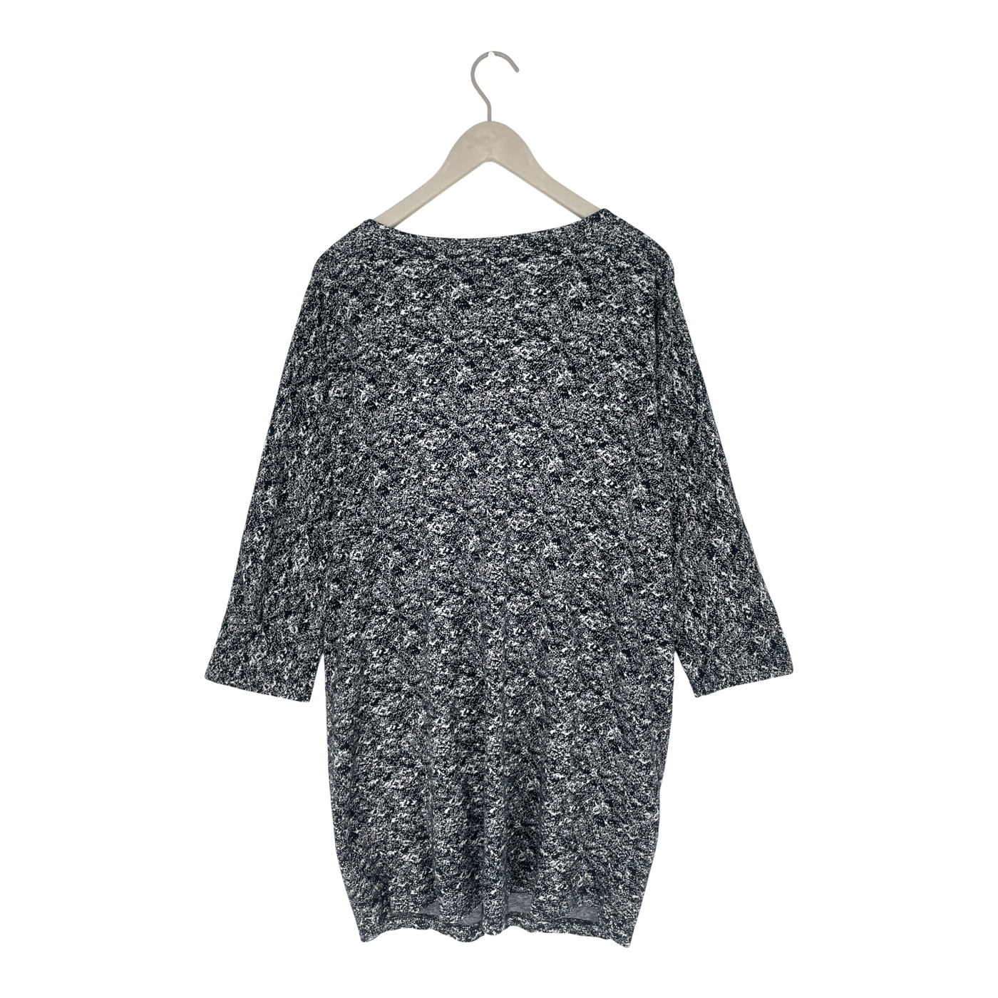 Aarre long cardigan, black/white | woman S/M