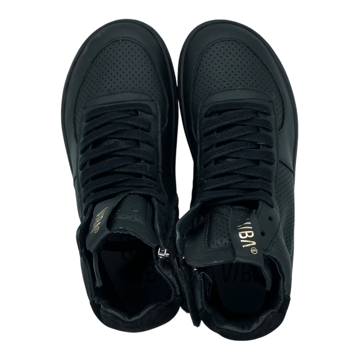 VIBAe Berlin bio leather sneakers, preto black | 38