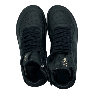 VIBAe Berlin bio leather sneakers, preto black | 38