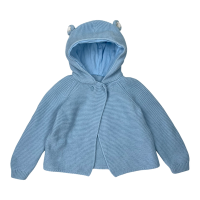 Stella McCartney bear cardigan, blue | 18m