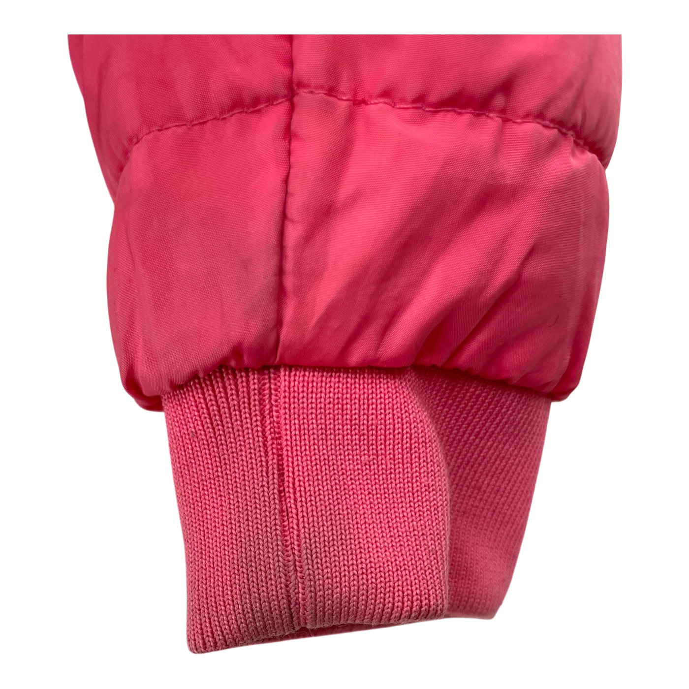 Mini Rodini reversible insulator jacket, pink hearts | 104/110cm