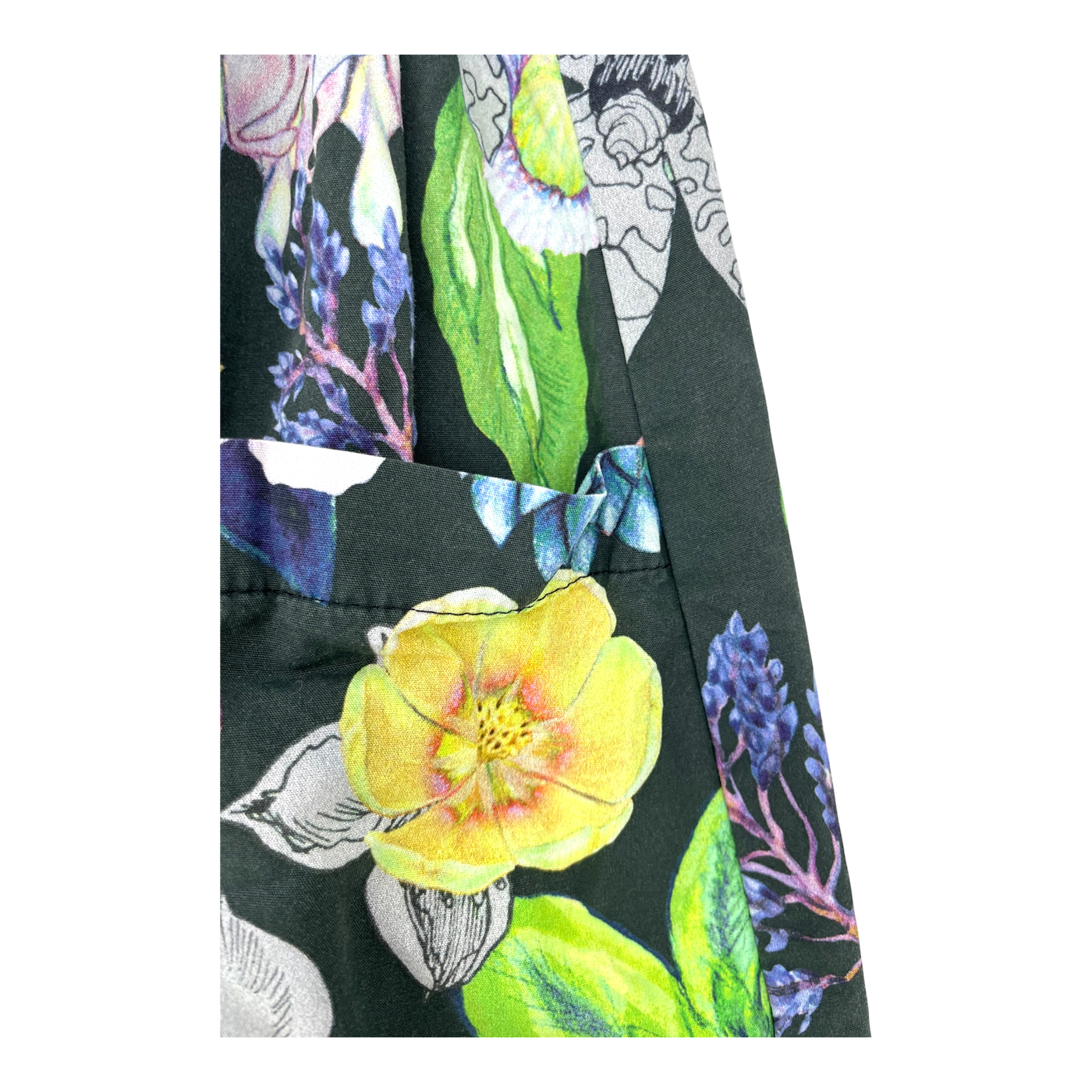 Vimma woven midi skirt, mystical flower | woman onesize