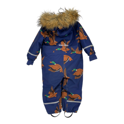 Mini Rodini kebnekaise winter overall, bird | 86cm