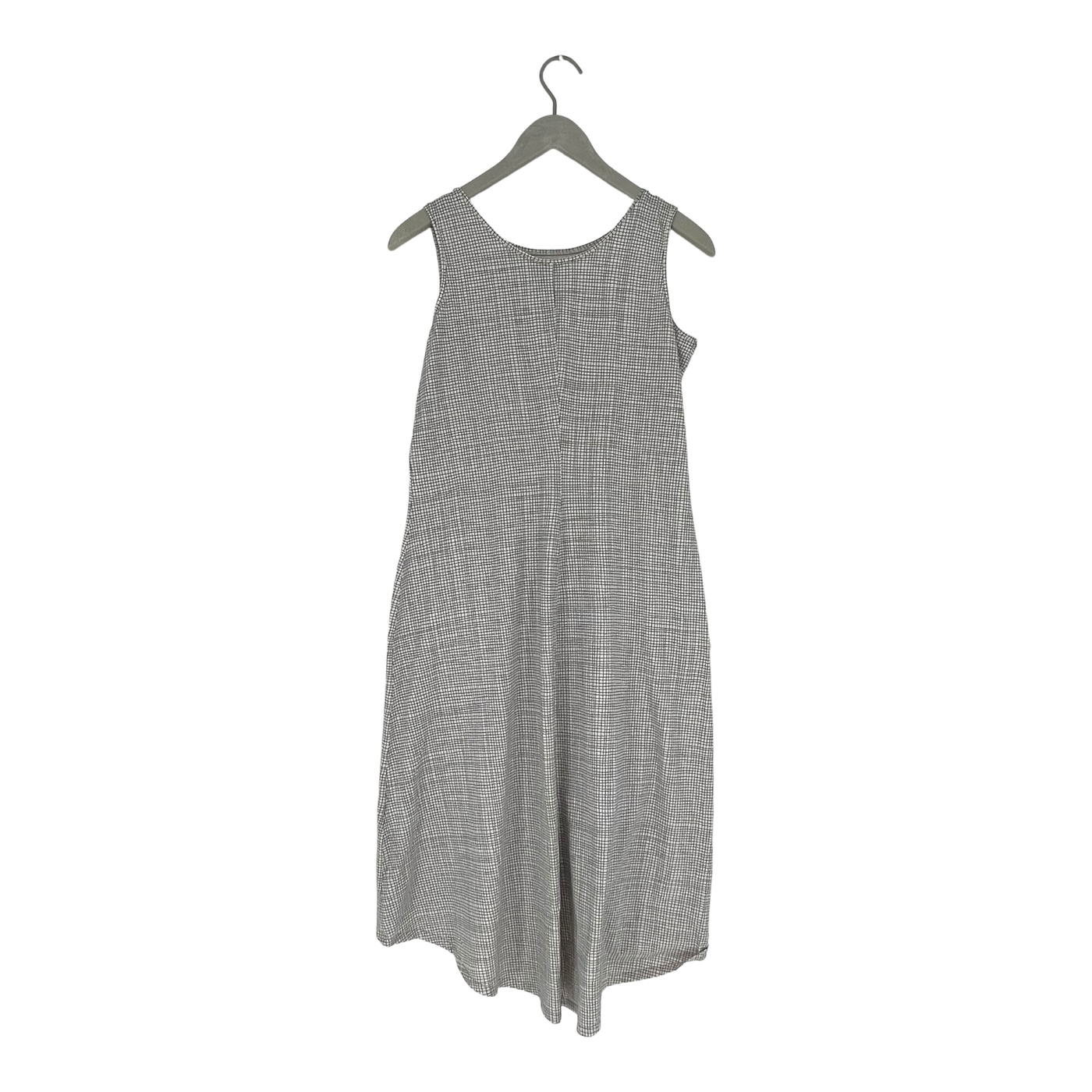 Papu sleeveless dress, grid | woman S