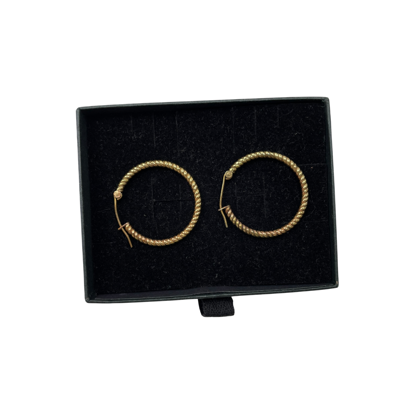 Uhana you're worthy hoop earrings, gold