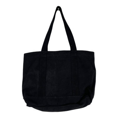 Holzrichter shopper tote bag, black