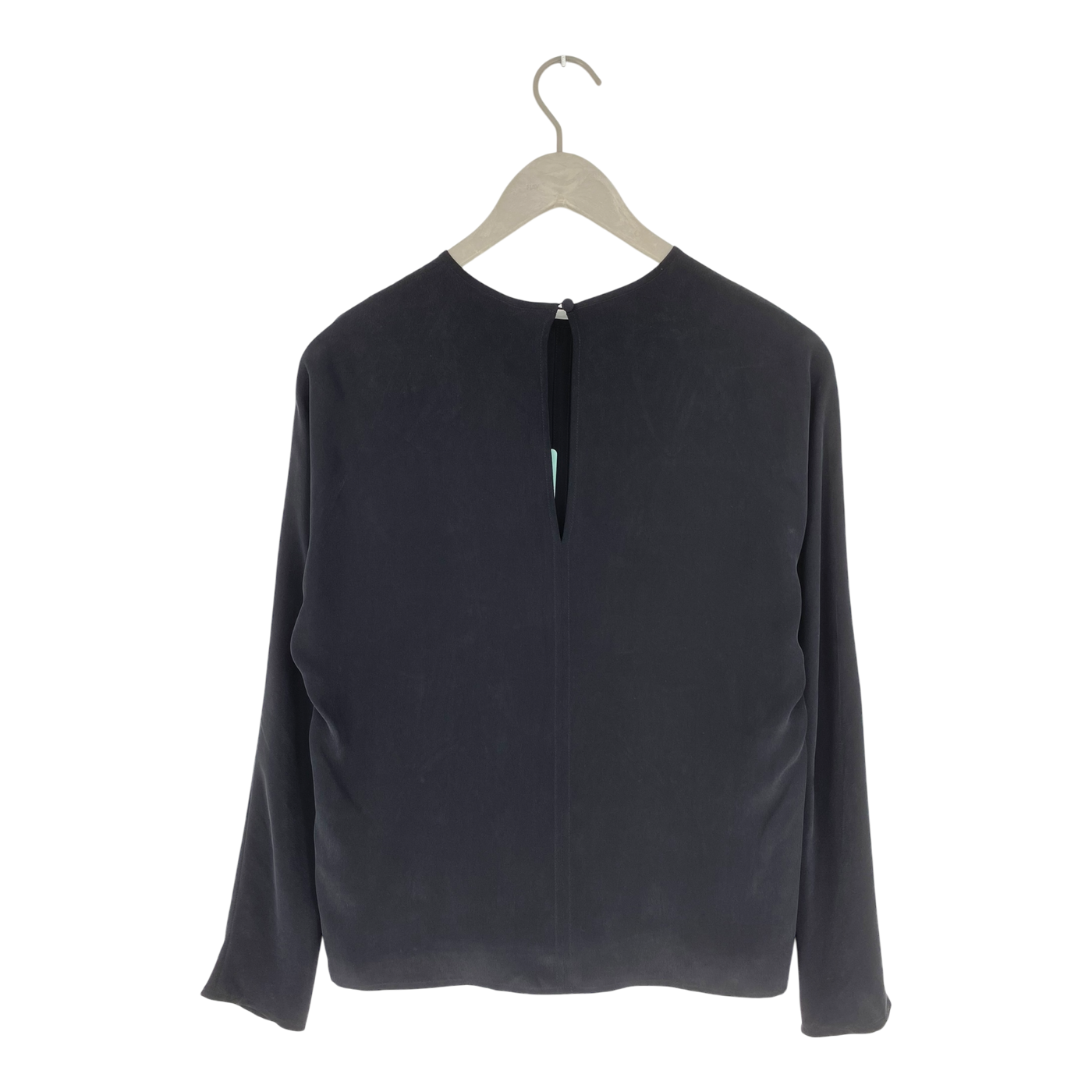Studio Heijne revolution silk shirt, graphite black | woman 44