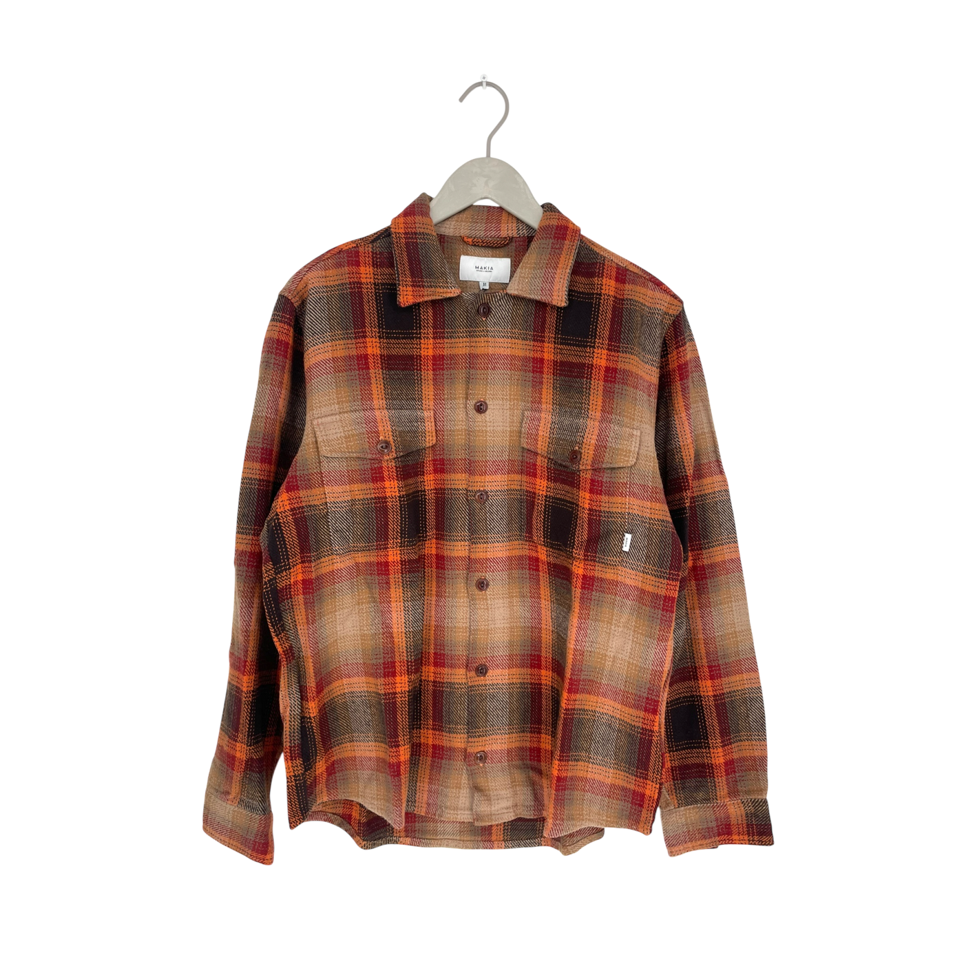 Makia country overshirt, copper | man M