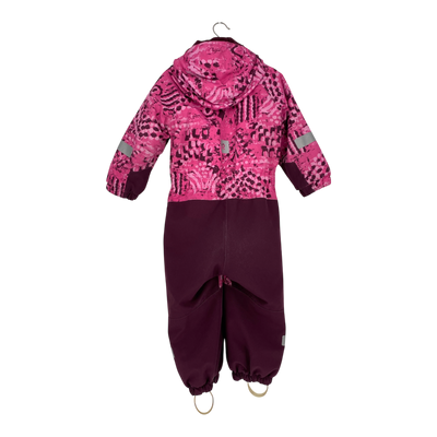 Reima kurikka winter overall, deep pink | 98cm