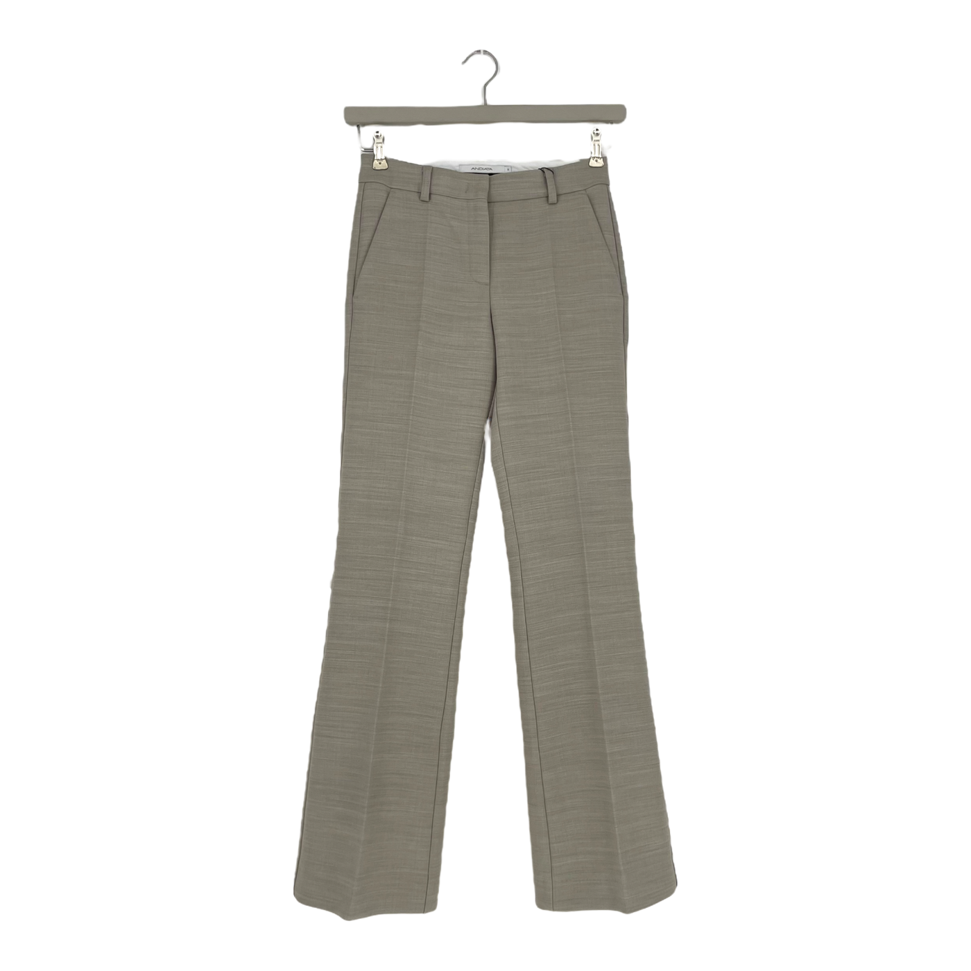 Andiata stretchy straight pants, black | woman XS