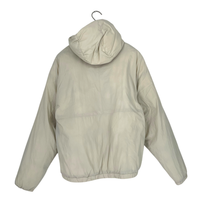 Embassy of Bricks and Logs tatlow puffer jacket, off-white | unisex L