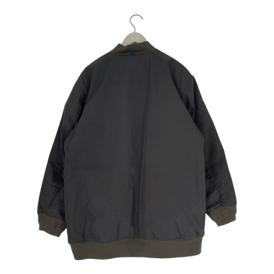 Embassy of Bricks and Logs nora bomber jacket, black | unisex S
