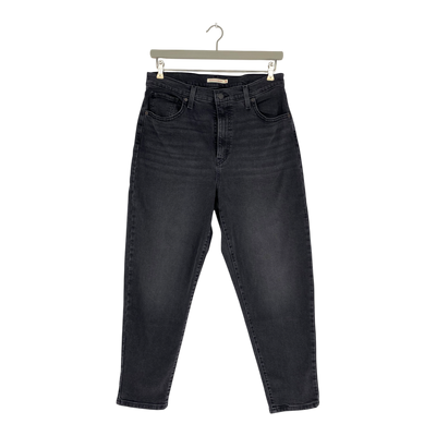 Levi's high wasted mom jeans, grey | woman W32 L27