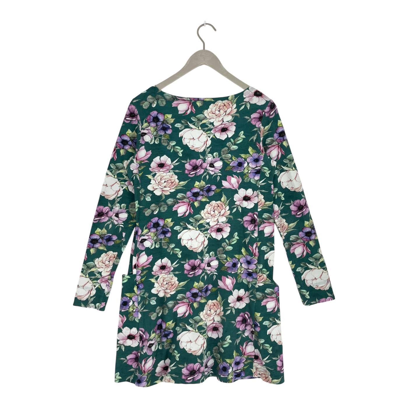 Ommellinen tricot dress, flower | woman M