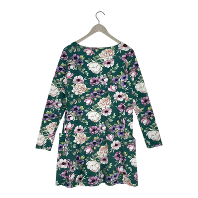 Ommellinen tricot dress, flower | woman M