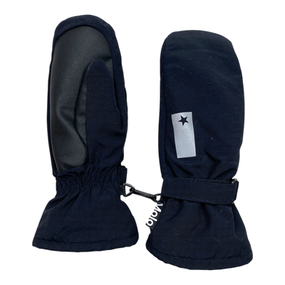 Molo mitzy winter gloves, black | 9-12y