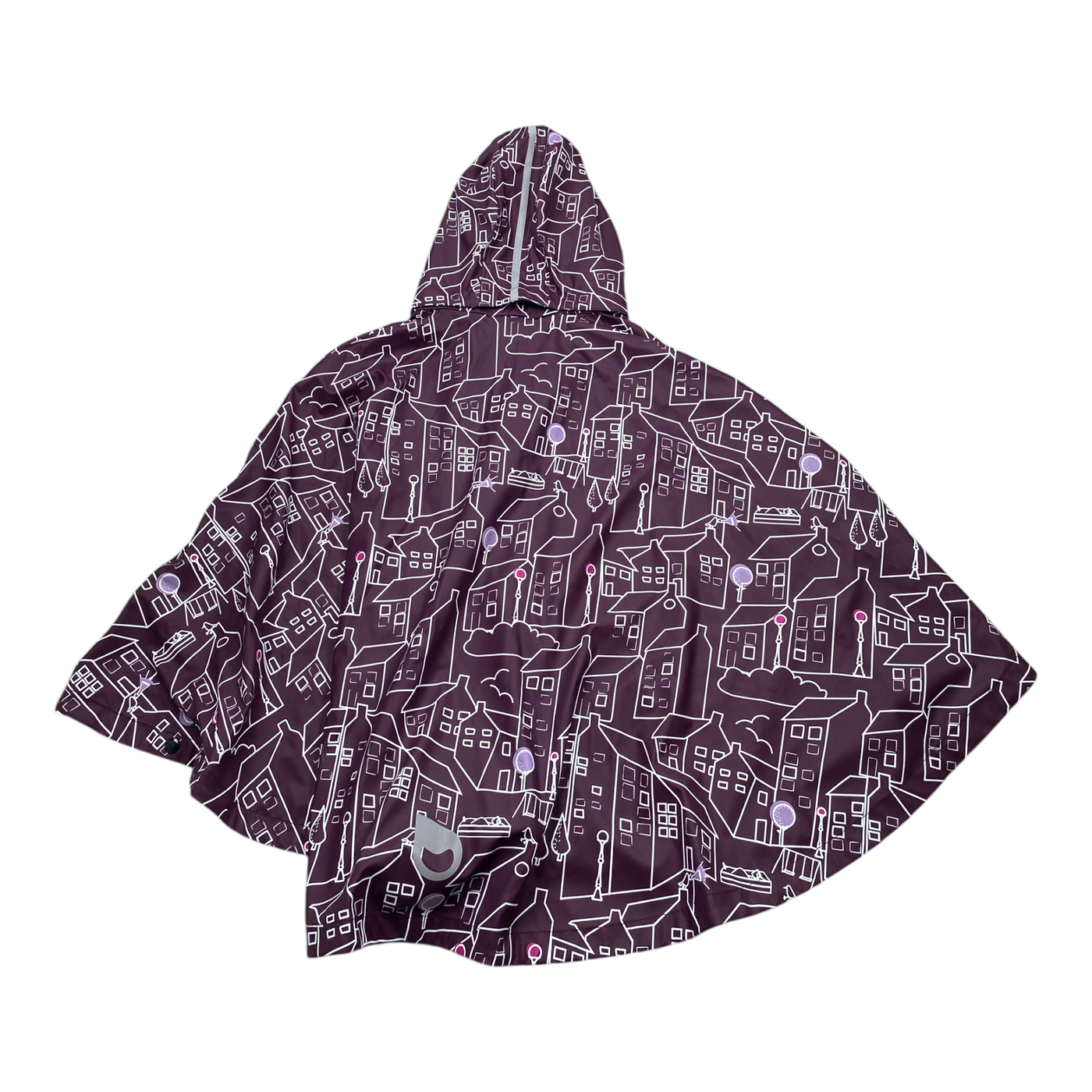 Reima rain poncho, purple | 134/140cm
