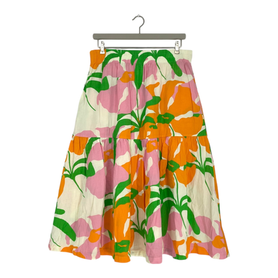 Mainio frill skirt, flower | woman XL