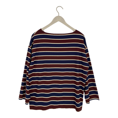 Ritva Falla laine tricot shirt, striped | woman S