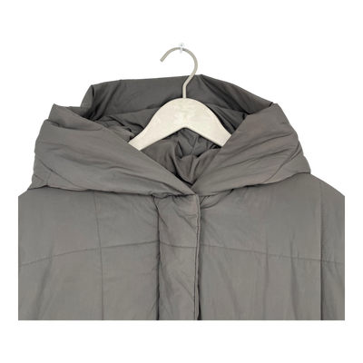 Embassy of Bricks and Logs saskatoon puffer parka, black olive | woman S