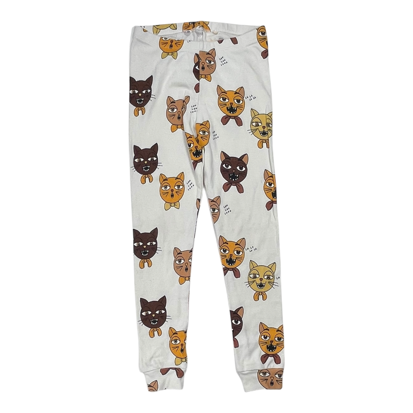 Mini Rodini leggings, cat | 120/122cm