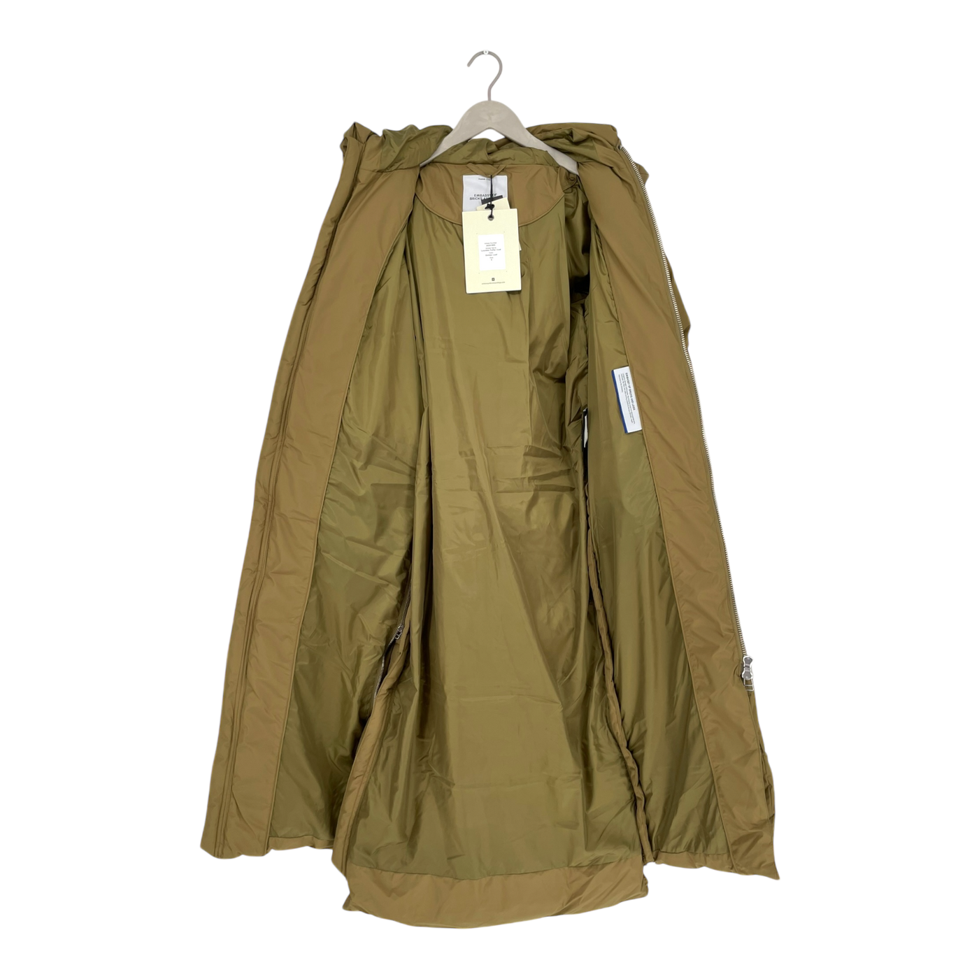 Embassy of Bricks and Logs lourdes puffer jacket, green | unisex S