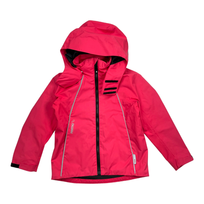Reima brisk midseason jacket, pink | 122cm